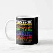 Mug Keep Training Until Belt Turns Black Karate Taekwo (Gauche)