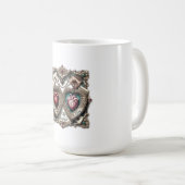 Mug Keeper of My Deepest Love t-shirt with ornate (Devant droit)
