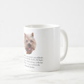 Mug Keepsaké Cairn Terrier - Homme (Devant droit)