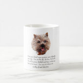 Mug Keepsaké Cairn Terrier - Homme (Centre)