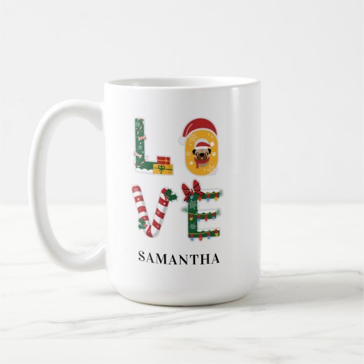 Mug Keepsaké de Noël (Gauche)