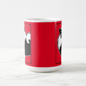 Mug Keeshond Graphics - Cute Original Chig Art (Centre)