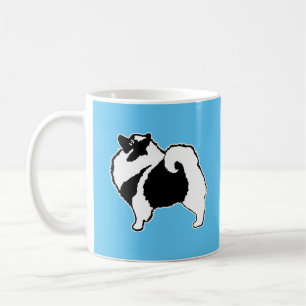 Mug Keeshond Graphics - Cute Original Chig Art
