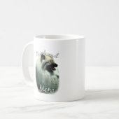 Mug Keeshond Maman 2 (Devant gauche)