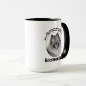 Mug Keeshond Papa (Devant droit)