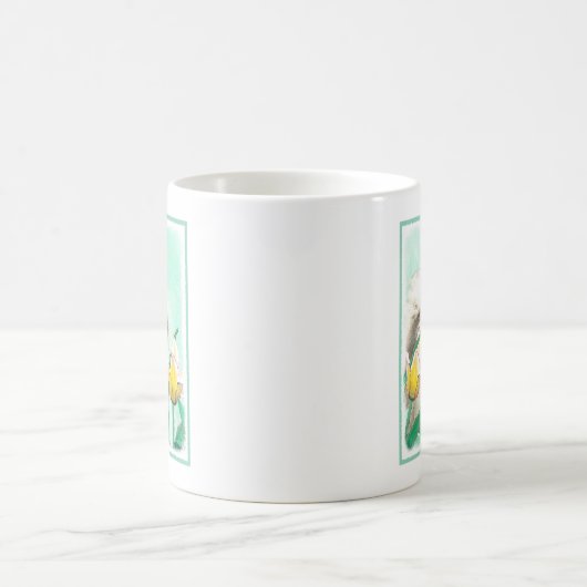 Mug Keeshony in Tulips Peinture mignonne Original Chie (Centre)