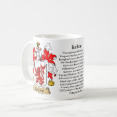 Mug Kehoe, l'origine, la signification et la crête (Devant gauche)