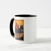 Mug Kellar Magicien Boire du vin avec le diable (Devant gauche)