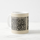 Mug Kelmscott Press 1891 logo de William Morris (Devant gauche)