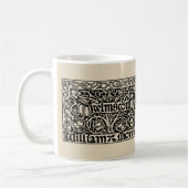 Mug Kelmscott Press 1891 logo de William Morris (Gauche)
