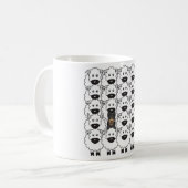 Mug Kelpie australien chez les moutons (Devant gauche)