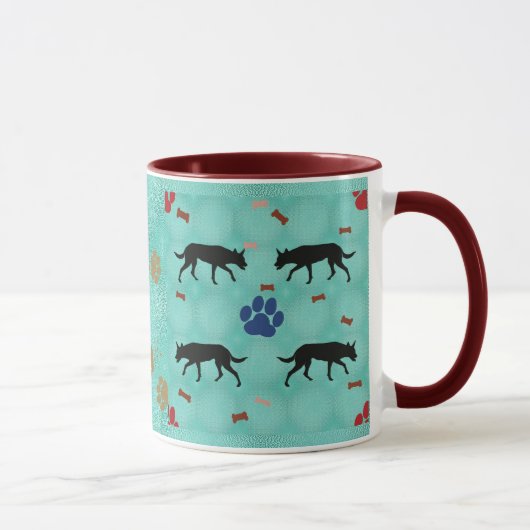 Mug Kelpie australienne (Droite)