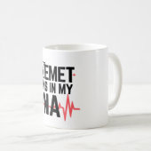Mug Kemet coule dans mon ADN | (Devant droit)