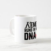 Mug Kemet coule dans mon ADN | (Devant gauche)