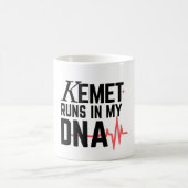 Mug Kemet Runs in My DNA | (Centre)