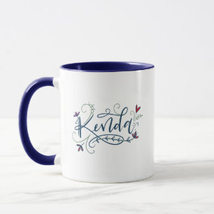 Mug Kenda - Ordre de lettres personnalisé -