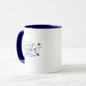 Mug Kenda - Ordre de lettres personnalisé - (Devant gauche)