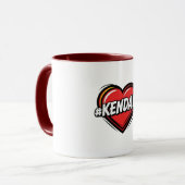 Mug Kendall Amour (Devant gauche)