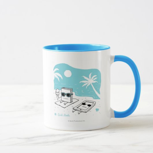 Mug Kendall et Paige - plage (Droite)