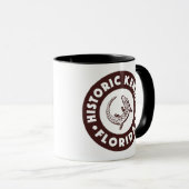 Mug Kendall Floride Cercle - Brun  (Devant droit)