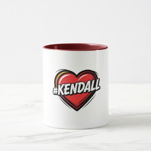 Mug Kendall Love (Centre)