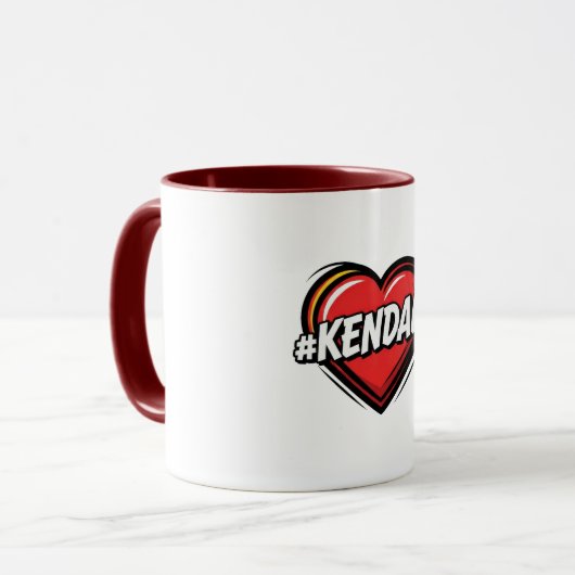 Mug Kendall Love (Devant gauche)