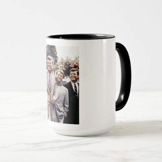 Mug Kennedy Brothers, président John, Robert & Ted (Devant droit)