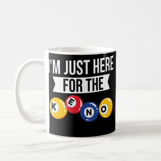 Mug Keno Joueur Slot Machine Numéros Casino (Gauche)