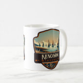 Mug Kenosha, Wisconsin | Vintage (Devant droit)
