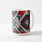 Mug Kente Geometric Tapestry (Devant droit)
