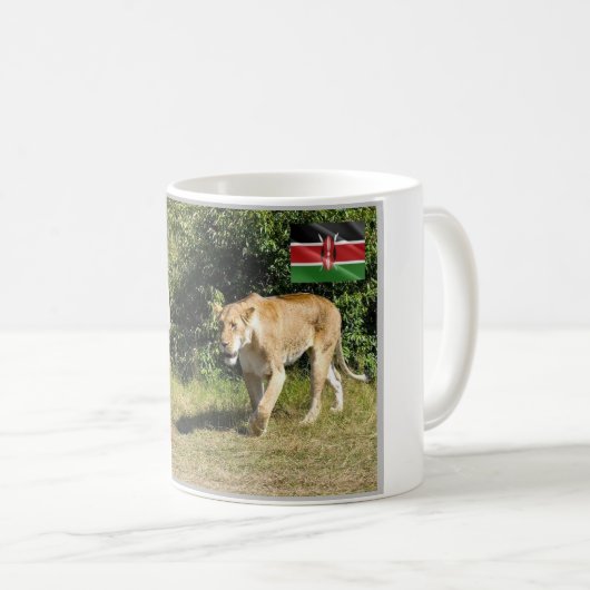 Mug Kenya - Lionesses - (Devant droit)