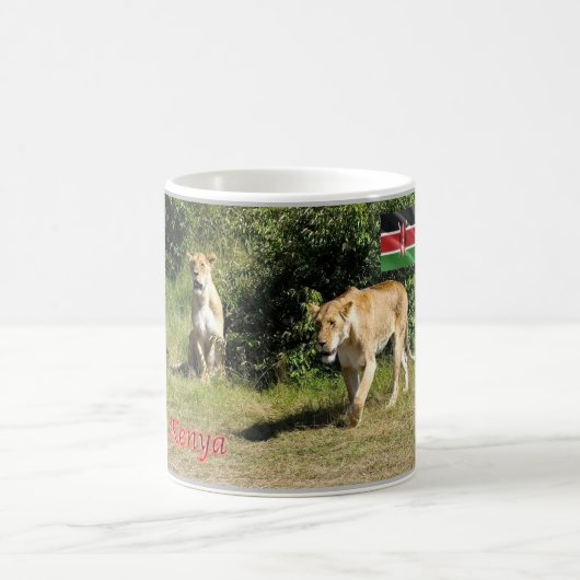 Mug Kenya - Lionesses - (Centre)