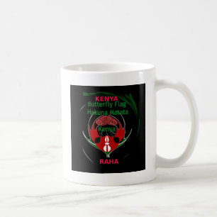 Mug Kenya Raha: Hakuna Matata Dessin de motif de dra