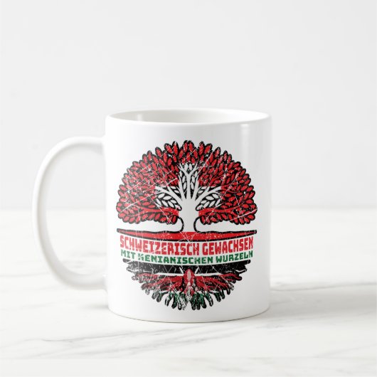 Mug Kényane Suisse Arbre Racine (Gauche)