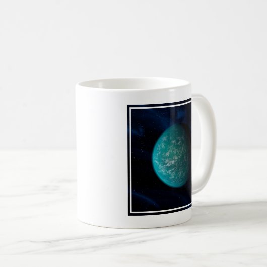 Mug Kepler 22b, Une planète extra-solaire. (Devant droit)