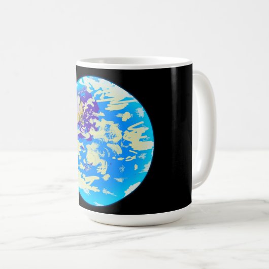Mug Kepler-62 E, notre oasis dans l'espace (Devant droit)