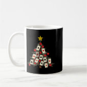 Mug Ker Cards Christmas Tree Gambling Funny Xmas Men  (Gauche)