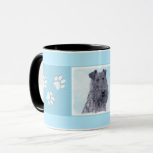 Mug Kerry Blue Terrier peinture mignonne Chien d'origi