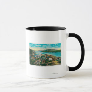 Mug Ketchikan, vue de ville de l'Alaska - la première
