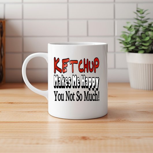 Mug Ketchup heureux