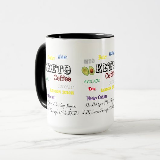 Mug| keto mug (Devant gauche)