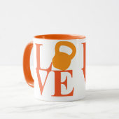 Mug Kettlebell Love (Devant gauche)