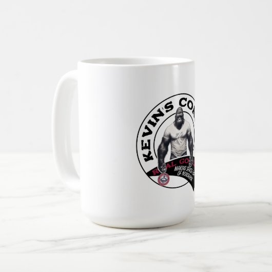 Mug Kevin's Corner REAL GORILLAS (Devant gauche)