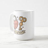Mug Key to My Heart (Devant gauche)