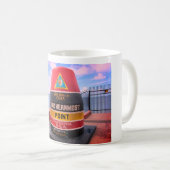 Mug Key West du sud la plupart de point (Devant droit)