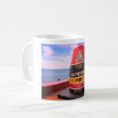 Mug Key West du sud la plupart de point (Devant gauche)