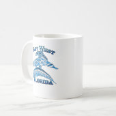Mug Key West Florida Vacances Dauphins Tribaux (Devant gauche)