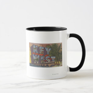 Mug Key West, la Floride - grandes scènes de lettre