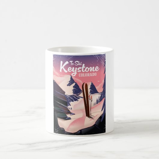 Mug Keystone pour skier (Centre)