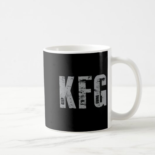 Mug Kfg Continuez À Aller Military Style (Droite)